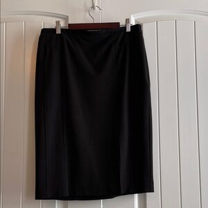 White House Black Market Classic Black Pencil Skirt
